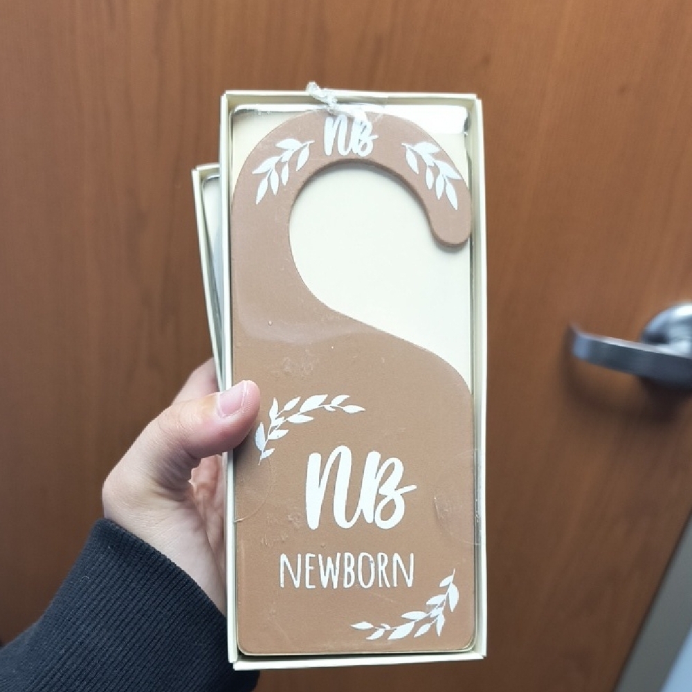 Little Journey Baby Closet Dividers - Mint & White
